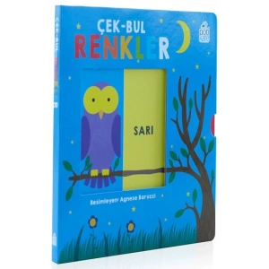 Çek-Bul Renkler Hareketli Kitaplar (Sıvama cilt)