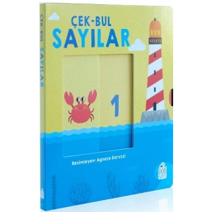 Çek-Bul Sayılar Hareketli Kitaplar (Sıvama Cilt)