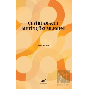 Çeviri Amaçlı Metin Çözümlemesi