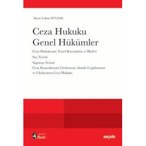 Ceza Hukuku Genel Hükümler