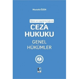 Ceza Hukuku Genel Hükümler