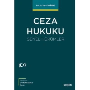 Ceza Hukuku Genel Hükümler