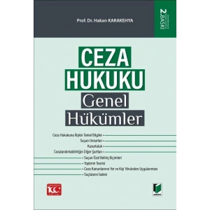 Ceza Hukuku Genel Hükümler
