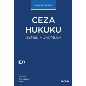 Ceza Hukuku Genel Hükümler