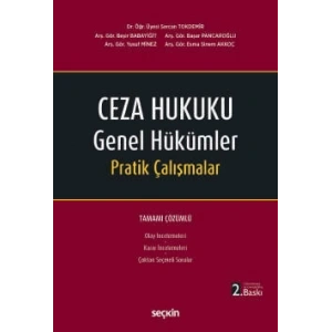 Ceza Hukuku Genel Hükümler Pratik Çalışmalar