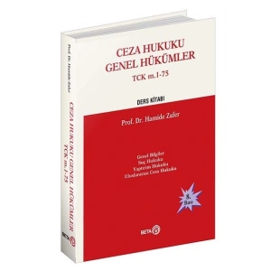 Ceza Hukuku Genel Hükümler - TCK m. 1-75