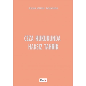 Ceza Hukukunda Haksız Tahrik
