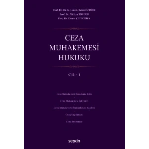 Ceza Muhakemesi Hukuku Cilt – I