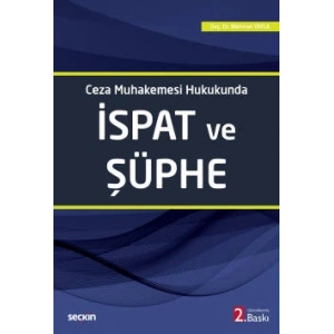 Ceza Muhakemesi Hukukundaİspat ve Şüphe