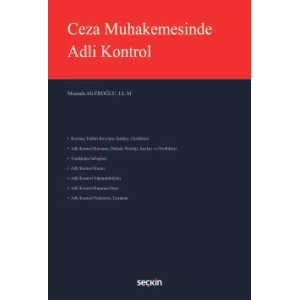 Ceza Muhakemesinde Adli Kontrol