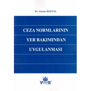 Ceza Normlarının Yer Bakımından Uygulaması