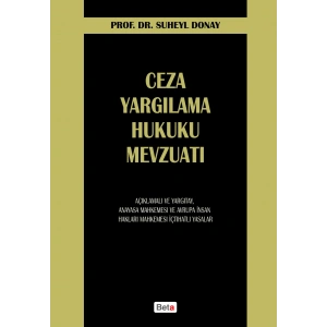 Ceza Yargılama Hukuku Mevzuatı