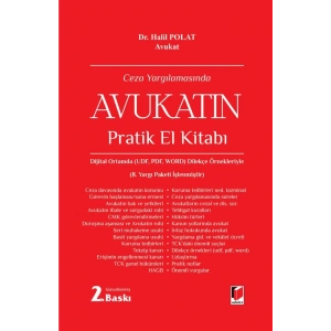 Ceza Yargılamasında Avukatın Pratik El Kitabı