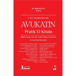 Ceza Yargılamasında Avukatın Pratik El Kitabı