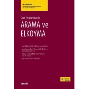 Ceza YargılamasındaArama ve Elkoyma