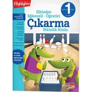 Çıkarma Etkinlik Kitabı - Zihinden Eğlenceli-Öğretici