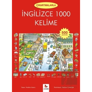 Çıkartmalarla İngilizce 1000 Kelime (500 Çıkartma)
