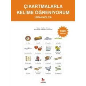 Çıkartmalarla Kelime Öğreniyorum - İspanyolca