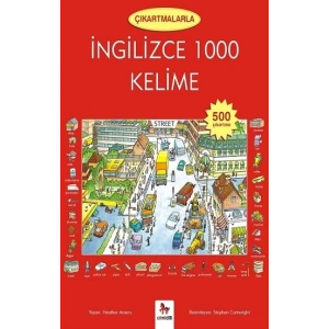Çıkartmalarla Kelime Öğreniyorum Serisi - Çıkartmalarla İngilizce 1000 Kelime (500 Çıkartma)