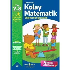 Çıkartmalarla Kolay Matematik 7-8 Yaş