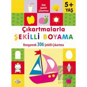 Çıkartmalarla Şekilli Boyama 5 Yaş Üstü