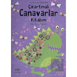 Çıkartmalı Canavarlar Kitabım