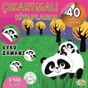 Çıkartmalı Kitaplarım - Uyku Zamanı