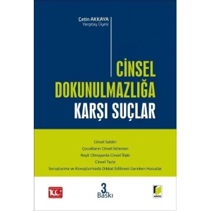 Cinsel Dokunulmazlığa Karşı Suçlar