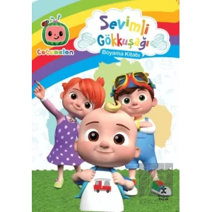 Cocomelon Sevimli Gökkuşağı Boyama Kitabı
