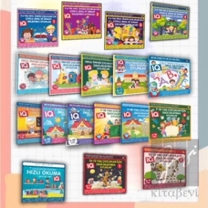 Çocuklar İçin IQ Geliştiren Zeka Oyunları (18 Kitaplık Süper Set)