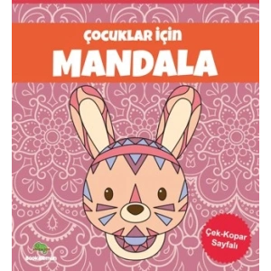 Çocuklar İçin Mandala - Pembe