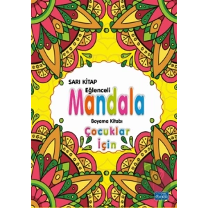 Çocuklar İçin Mandala Sarı