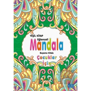 Çocuklar İçin Mandala Yeşil