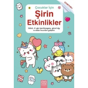 Çocuklar için Şirin Etkinlikler - Çıkartmalı