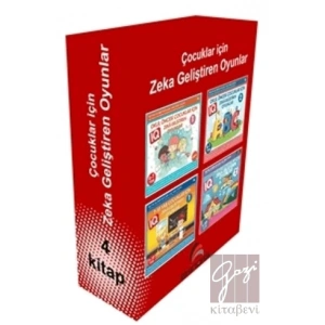 Çocuklar için Zeka Geliştiren Oyunlar (4 Kitap Takım)