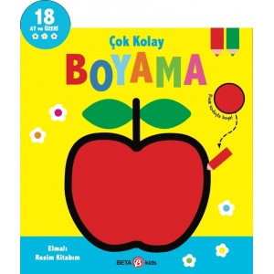 Çok Kolay Boyama - Elmalı Resim Kitabım
