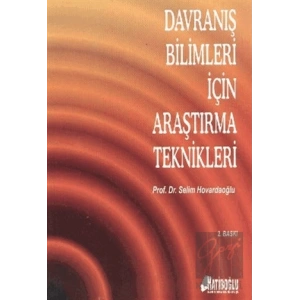 Davranış Bilimleri İçin Araştırma Teknikleri