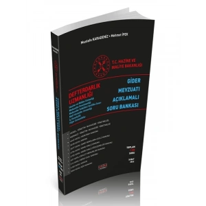 Defterdarlık Uzmanlığı Gider Mevzuatı Açıklamalı Soru Bankası Savaş Yayınları 2022