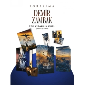 Demir Zambak 1 - Tek Kitaplık Kutu Yan Boyamalı - Ciltli
