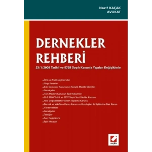 Dernekler Rehberi (5728 Sayılı Kanunla Yapılan Değişikliklerle)