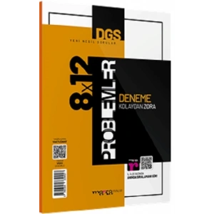 DGS Yeni Nesil 8x12 Tamamı Video Çözümlü Problemler Deneme