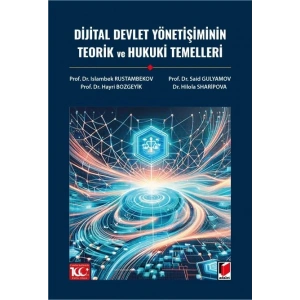 Dijital Devlet Yönetişiminin Teorik ve Hukuki Temelleri