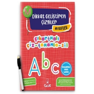 Dikkat Geliştiren Çizgiler-Harfler