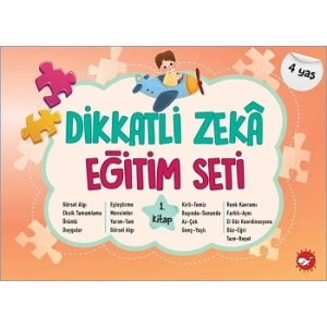 Dikkatli Zeka Eğitim Seri 1. Kitap 4 yaş