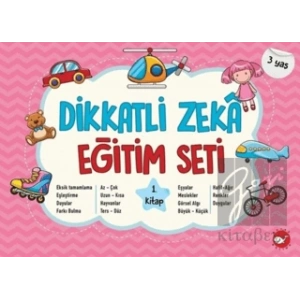 Dikkatli Zeka Eğitim Seti 1. Kitap (3 Yaş)
