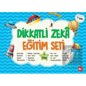 Dikkatli Zeka Eğitim Seti 2. Kitap (3 Yaş)