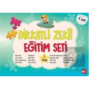 Dikkatli Zeka Eğitim Seti 2. Kitap (4 Yaş)