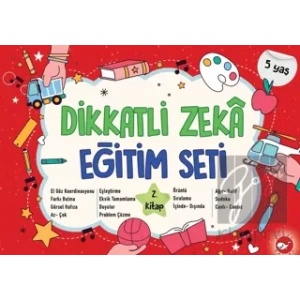Dikkatli Zeka Eğitim Seti 2. Kitap - 5 Yaş
