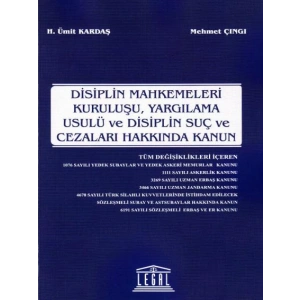 Disiplin Mahkemeleri Kuruluşu, Yargılama Usulü ve Disiplin Suç ve Cezaları Hakkında Kanun