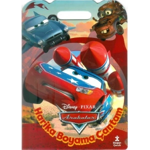 Disney Arabalar Harika Boyama Çantam